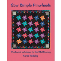 Book - Karin Hellaby - Sew Simple Pinwheels - Patchwork Techniqu