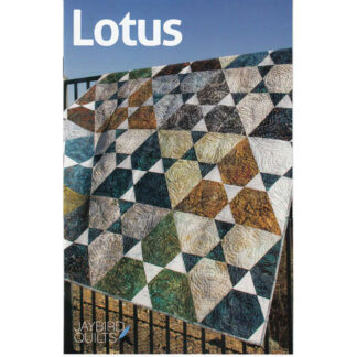 Pattern - JBQ128 - Lotus Quilt - Jaybird Quilts