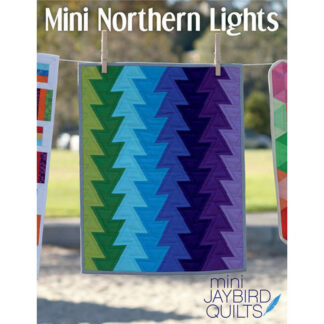 Pattern - JBQ141 - Mini Northern Lights Quilt - Jaybird Quilts