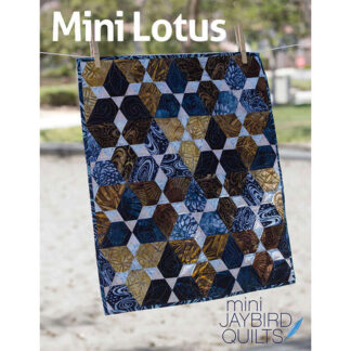 Pattern - JBQ143 - Mini Lotus Quilt - Jaybird Quilts