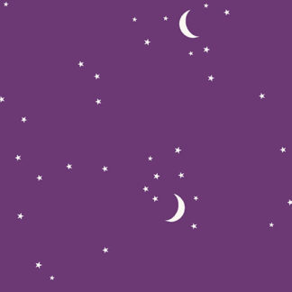 Moon and Stars - 9708 - P1 - Aubergine - Andover