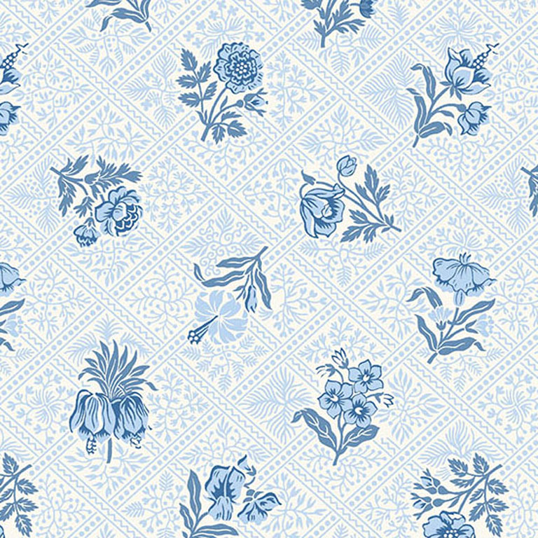 Porcelain – 9371 – BL – Andover Fabrics – My Sewing Room