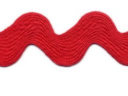 Poly Ric Rac 19mm - Red