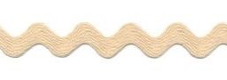 Polyester Ric Rac 15mm - Beige