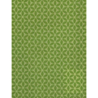 Tea Towel - Geo Flower - Green - Cherry Guidry