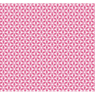 Tea Towel - Geo Flower - Pink - Cherry Guidry