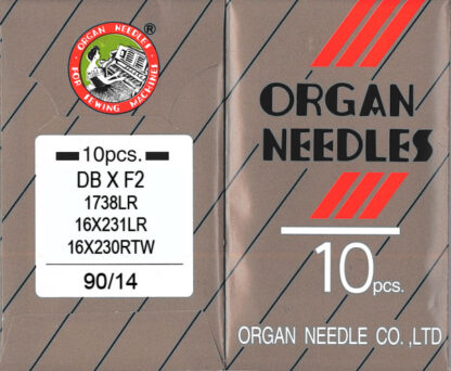 Organ  - DBxF2  - Leather  - 90/14  - 10 Pack  - Industrial Need