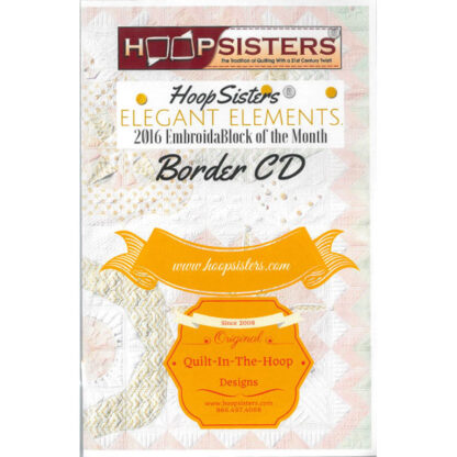 ED - Elegant Elements Optional Border CD - HoopSisters
