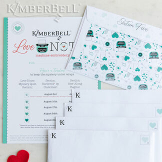 ED - Love Notes Mystery Quilt - KD808 - Kimberbell