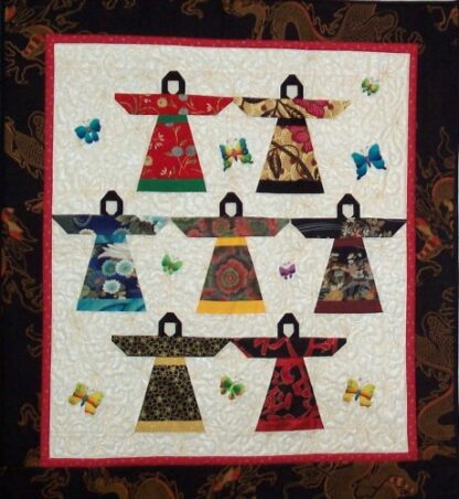 Wallhanging Pattern - Butterfly Ladies - Tivoli Quilts