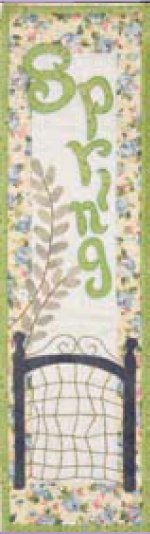 Patch Abilities - MM304 - Hooray for Spring - Wallhanging