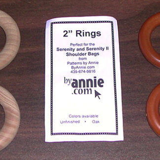 2" Wooden Rings - Asst Colours - byAnnie.com