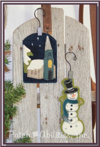 Wool Ornaments - Kits - Smallest Church -  PatchAbilities