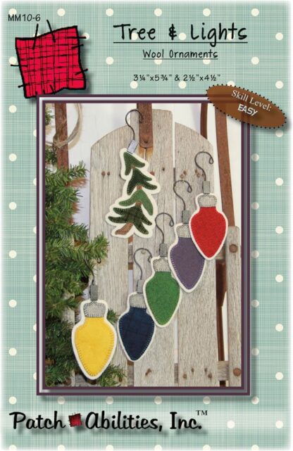 Wool Ornaments - Kits - Tree & Lights - PatchAbilities