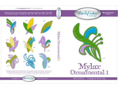 Mylar Embroidery - CD - Mylar Ornamental 1 - Purely Gates Embroi