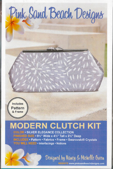 Modern Clutch Kit - Silver Elegance - Pink Sand Beach Designs