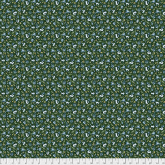 Bunnies Birds & Blooms  - PWMS002  - BOXWO  - Green  - Floral  -