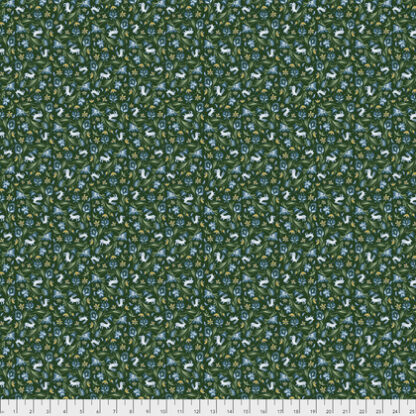 Bunnies Birds & Blooms  - PWMS002  - BOXWO  - Green  - Floral  -