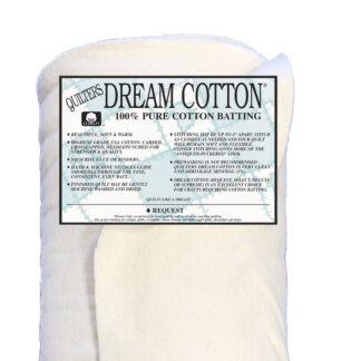 Batting - Dream Cotton - K 121 in - Request - Nat - 27.4m Roll