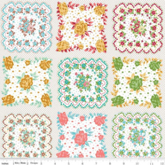 Granny Chic  - 008526  - MUL  - Multi  - Floral  - CUT IN 10cm I