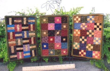 Mini Trio Quilts - Mini Quilt Patterns - Suzanne's Art House