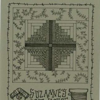 Pattern -  Nutmeg Mannikin Card and Pattern - Quilt Pattern- Suz