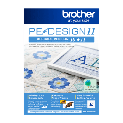 Brother - SW - PE-DESIGN 11 UPGRADE Software