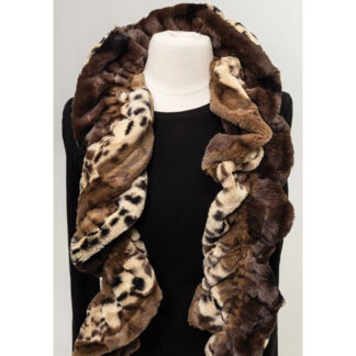 Cuddle Kit - Fancy Leopard - Gold/Brown - Shannon Fabrics