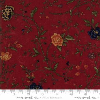 Fresh Cut Flowers  - 59560  - 023  - Red  - Floral  - Moda Fabri