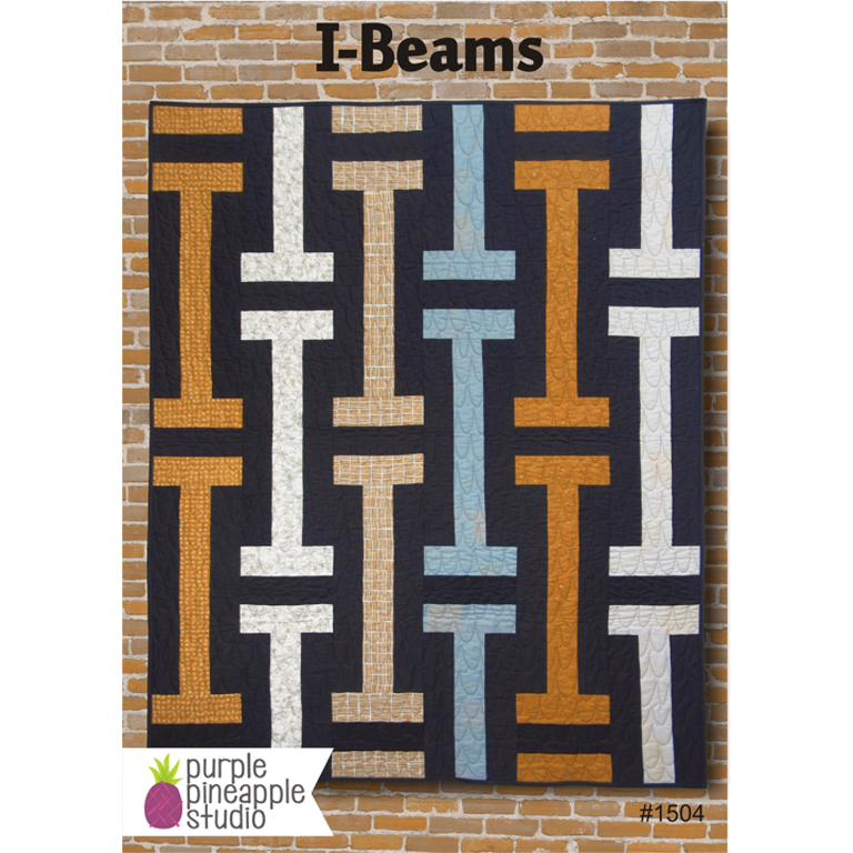 Pattern - I Beams - Purple Pineapple Studio