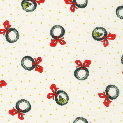 100% Cotton Fabric - How the Grinch Stole Christmas - 21779-223 - Holiday