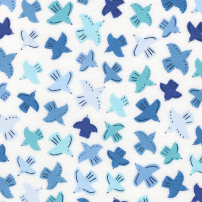 100% Cotton Flannel - Gentle Night - 22366-04 - Blue