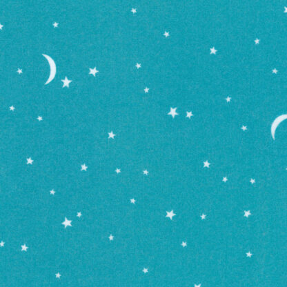 100% Cotton Flannel - Gentle Night - 22369-70 - Aqua