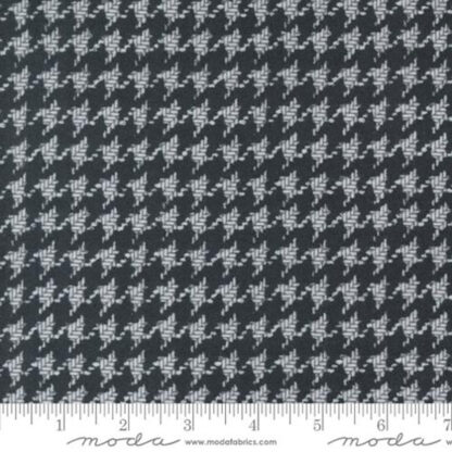 100% Cotton Flannel - Farmhouse Flannels III - 49270-16F - Black Top Road - Primitive Gatherings for Moda - Houndstooth Blenders