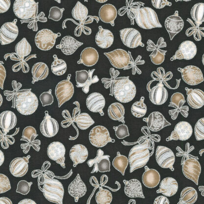 100% Cotton Fabric - Holiday Charms - 19948-304 - Shadow - Robert Kaufman