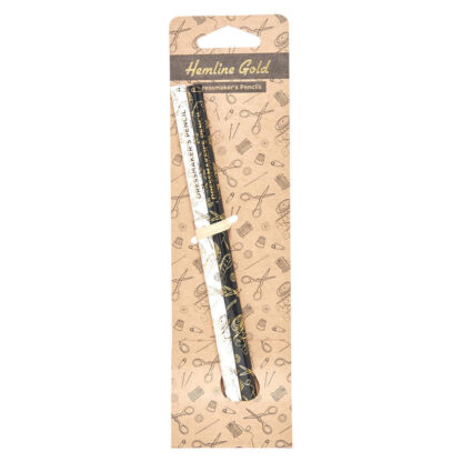Hemline Gold - Dressmakers Pencils - HG2992 - White and Grey - 2Pc