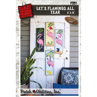 Patch Abilities - Pattern - P331 - Let's Flamingo All Year