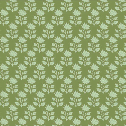 100% Cotton - Mira - TILDAMIR 110113 - Moss - By Tilda