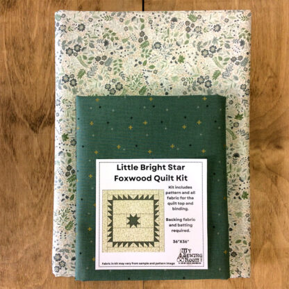 Quilt Kit - Little Bright Star Foxwood Quilt Kit -  36in x 36in