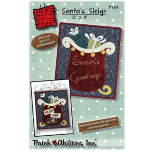 Patch Abilities - Pattern - P164 - Santas Sleigh