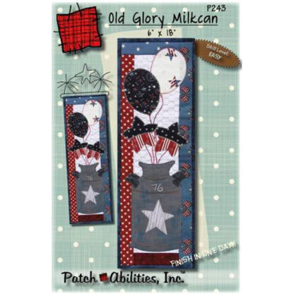 Patch Abilities - Pattern - P243 - Old Glory Milkcan