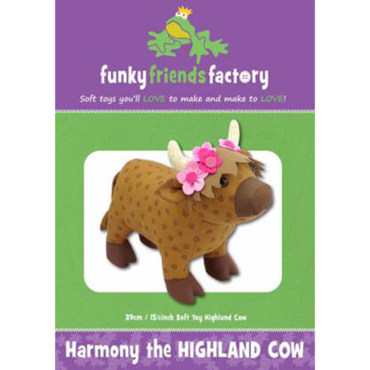 Patterns - Harmony the Highland Cow - FFF4224 - Funky Friends Factory