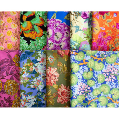 Fabric Bundle - Fabric Strips - Fussy-Cutting - Collage Quilter - 18 Pack - 1/8 Yard