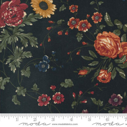 100% Cotton - Daisy Lane - 59760-19 - Mulch - Kansas Troubles for Moda