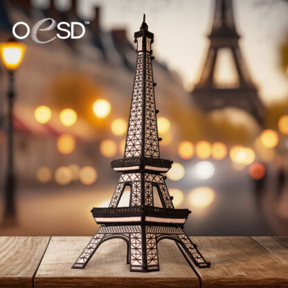 OESD - Embroidery Design - Freestanding Eiffel Tower - Image 3