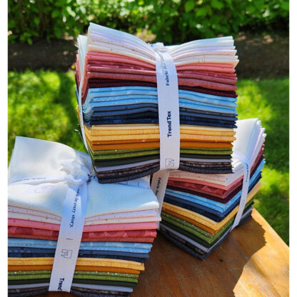 Fabric bundle - Anything but Basics - 02 (Terracotta) - Fat Quarter Bundle - 2025 Quilting Competition