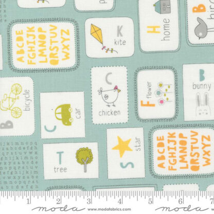 100% Cotton Fabric - Shine - 55670-22 - Sky - By Sweetwater for Moda