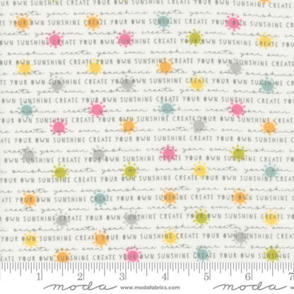 100% Cotton Fabric - Shine - 55671-11 - Cloud - By Sweetwater for Moda