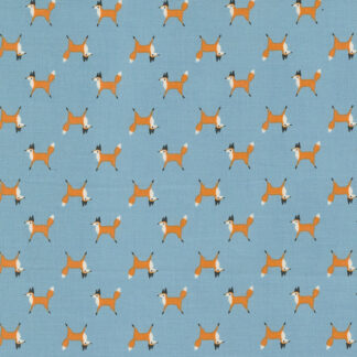 100% Cotton - Woodland Wonder - 548394-16 - Sky - Gingiber - Moda