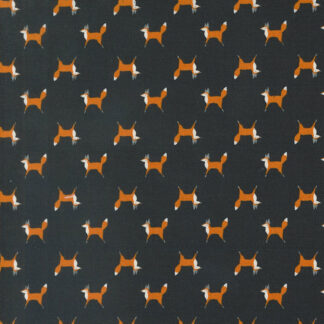 100% Cotton - Woodland Wonder - 548394-21 - Midnight - Gingiber - Moda